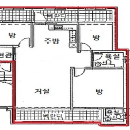 [大创松山沙岗店7分钟] 华城市麻道面金塘里 3房，2卫 公寓