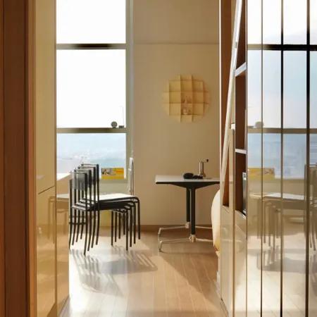 [Phòng đơn cho thuê hàng tháng] Officetel gác lửng tầng cao, view đẹp tại Dongin-dong, Jung-gu, Daegu 500/55, chủ nhà trực tiếp