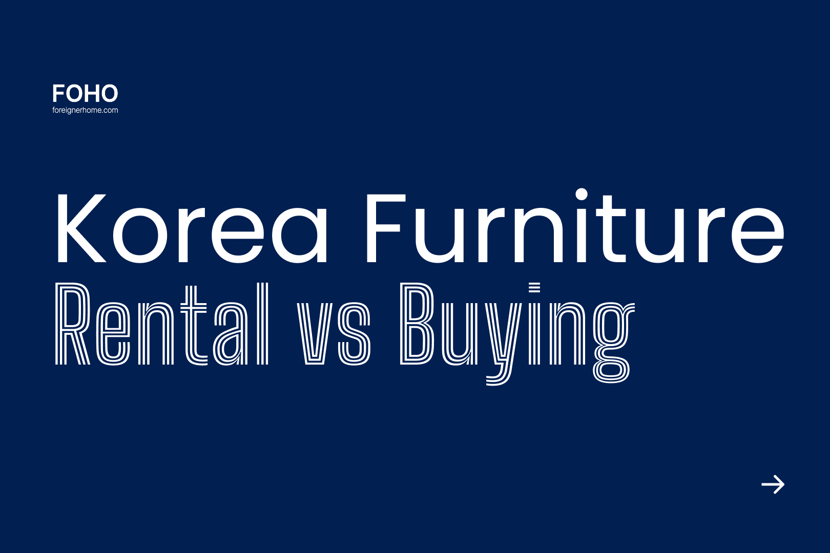 Korea Furniture Rental vs Buying: Cost and Convenience Explained
