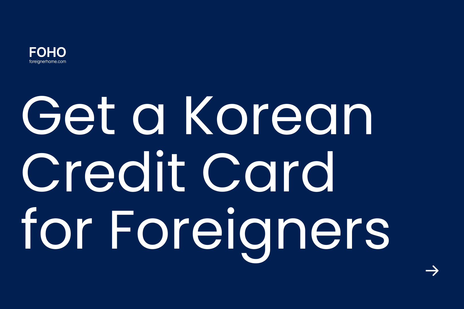 How to Get a Korean Credit Card for Foreigners